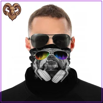 

2020 New masks Bulldog Dj Men Women Fashion facemasks for virus protection cool cotton facemasks pm2.5 mask filter skin care