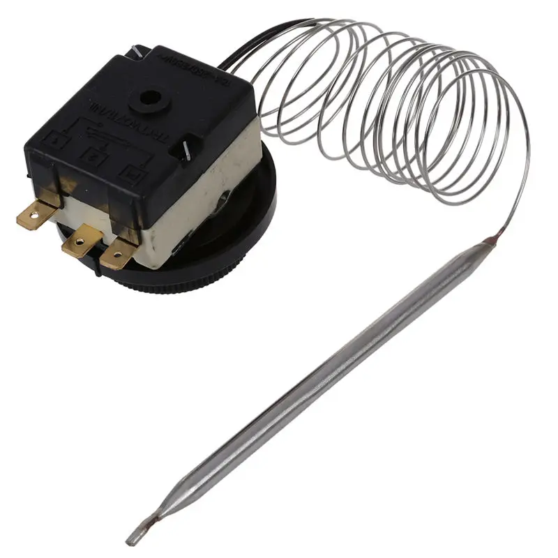 1NC 1NO AC 250V/380V 16A 0 40C переключатель контроля температуры капиллярный
