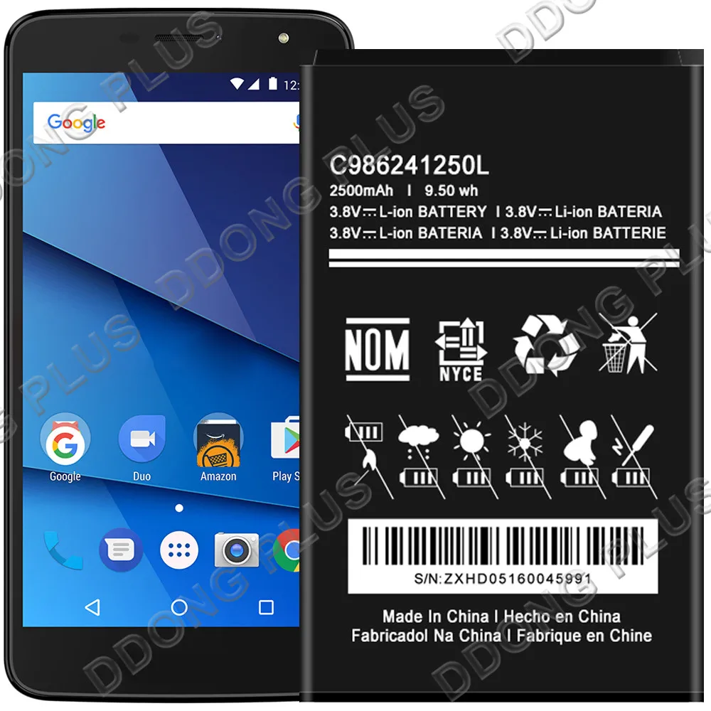 Аккумулятор C986241250L для BLU Studio Mega S610 сменная Запасная часть | Мобильные телефоны и