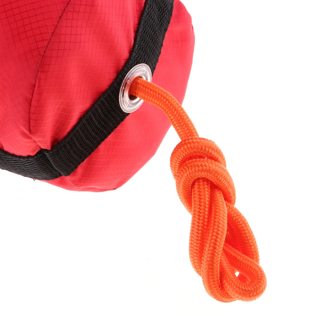 Safety Throw Bags Rescue Kayaking Reflective Throw Line Rope Lightweight Water Sports Rowing Boats