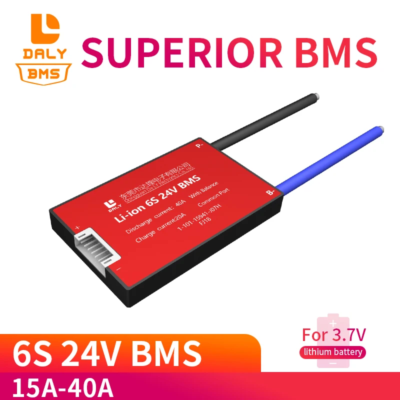 6S 24V 15A 20A 30A 40A система управления аккумулятором BMS PCM PCBA 18650 аксессуары для