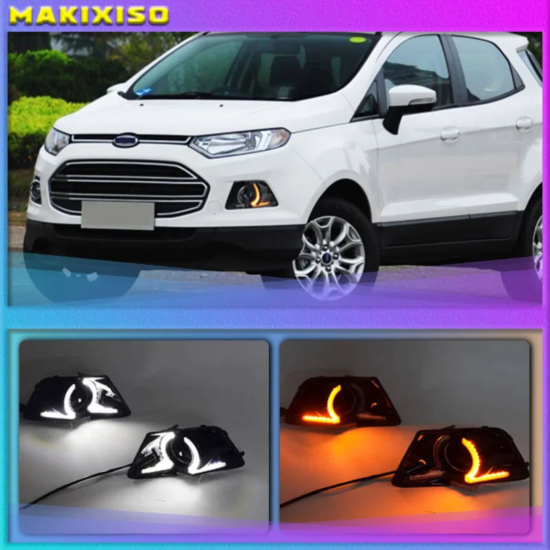 

Дневные ходовые огни для Ford Ecosport 2013, 2014, 2015, 2016, 1 комплект
