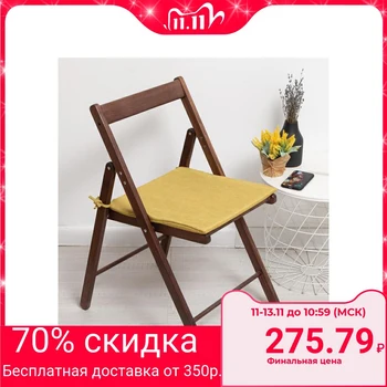

Double-sided seat cushion, olive / monophonic 40x40x1.5cm