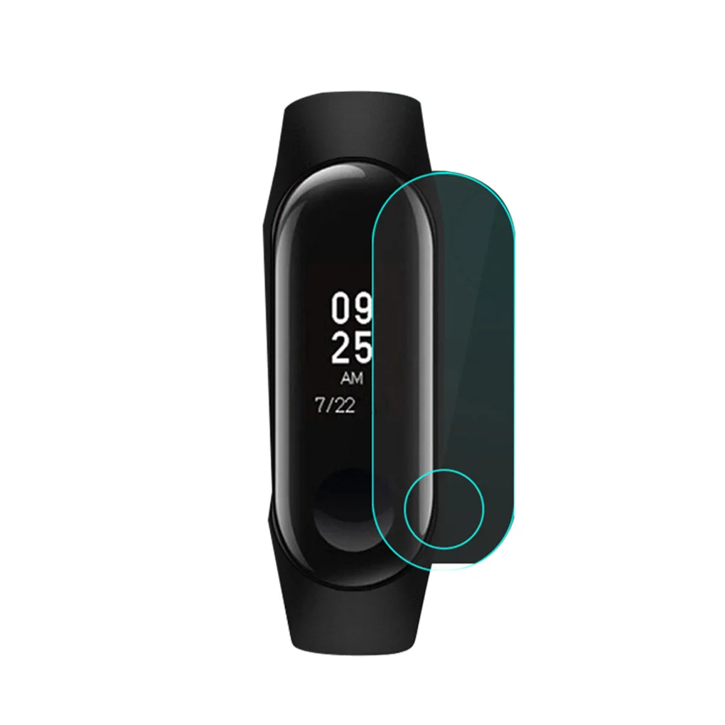 Замена для Xiaomi Mi Band 3/4 защита экрана ТПУ полное покрытие браслет пленка Защитные