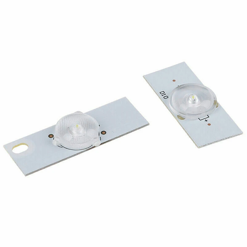 20 шт. 3В светодиодная лампочка поверхностного бусины с оптический объектив