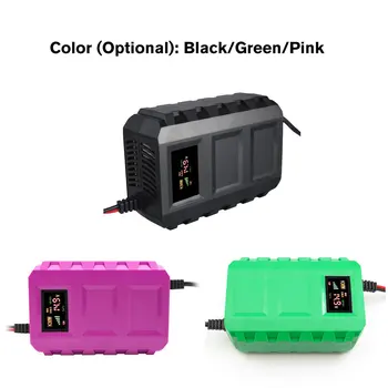 

Intelligent 12V Automobile Batteries Lead Acid Battery Charger with LED Display For Automobile Car Motorcycle LED