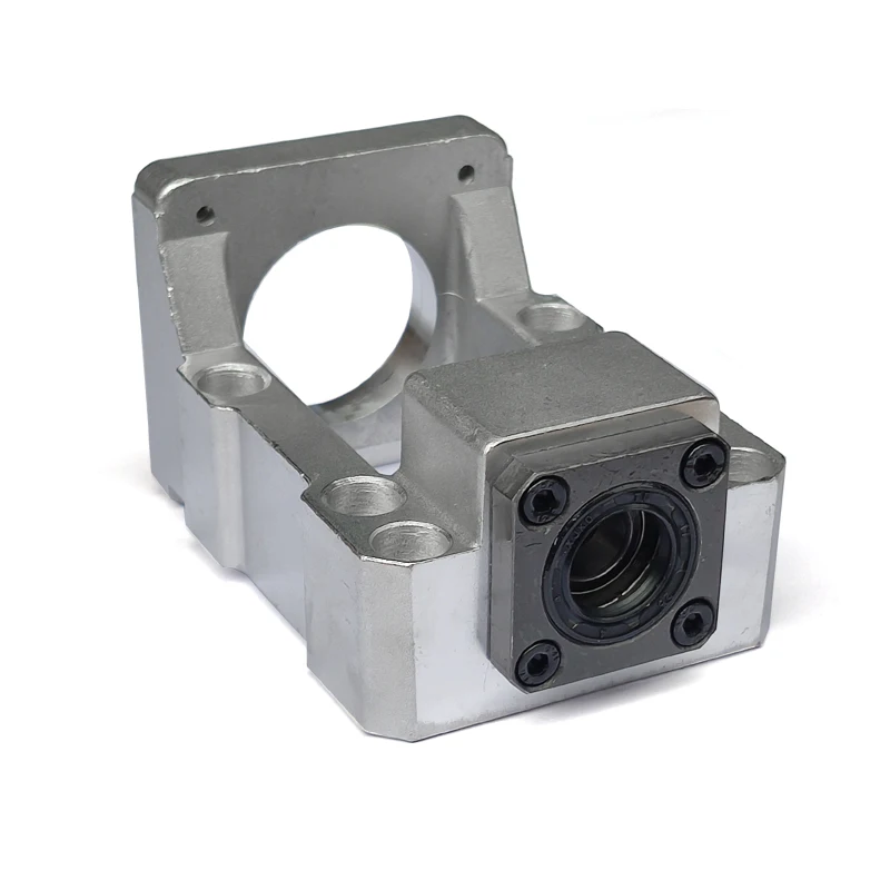 rolamento linear do modulo de mesa deslizante parafuso da esfera suporte base fixa stepping servo motor cnc 01