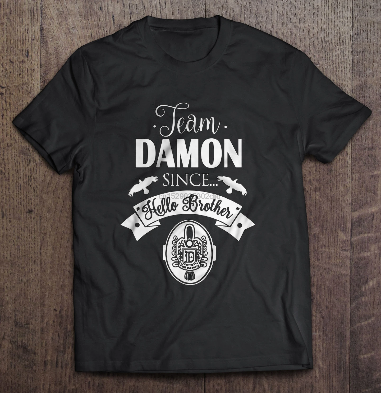 Team damon since hello brother t shirt Clearance