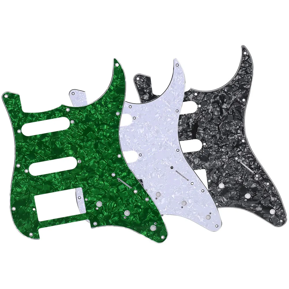 Pickguard многоцветная Прочная ПК электрогитара музыкальный инструмент аксессуары замена царапин Пластина для ST практичная