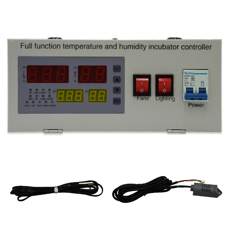 

XM-18EW Automatic Egg Incubator Controller Digital LED Temperature Controller Temperature Humidity Sensors Egg Hatcher Controlle