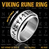 Beier 316L stainless steel Viking Rune Rotating Men's Rings Fashion Nordic Religious Symbols High Quality Jewelry LLBR-R131R ► Photo 2/6