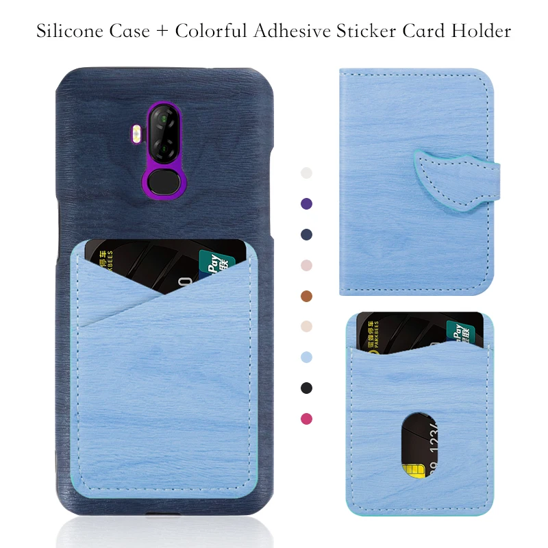 

Wood grain PU Leather Phone Case For Ulefone Power 3L Soft Silicone Case For Ulefone P6000 Plus Protective Back Shell
