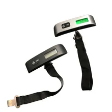 50 кг/110lb цифровой электронный Чемодан весы Портативный чемоданов обрабатываются дорожная сумка взвешивания рыболовный крючок для подвешивания детские весы Новые