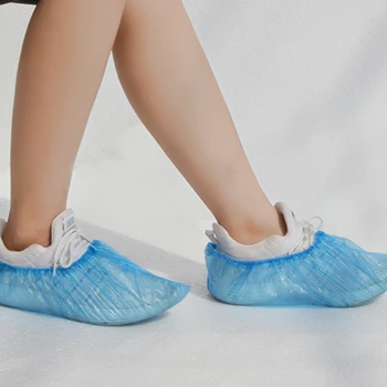 

1000Pcs Shoe Covers Thick Disposable Waterproof Rain Shoes Covers Slip-Resistant Rubber Rain Boot Overshoes Fastshipping