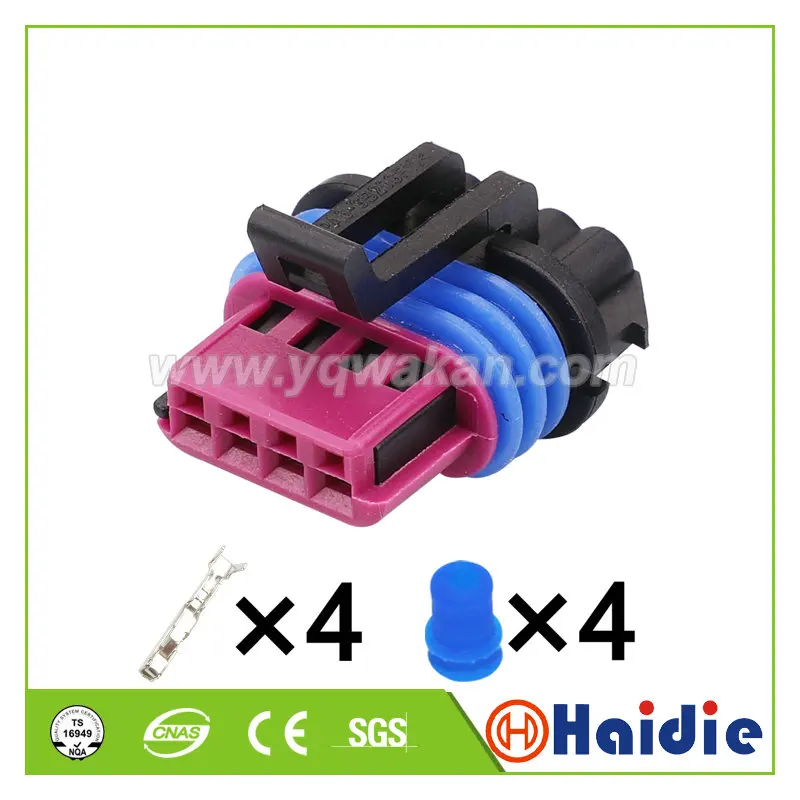 2sets 4pin delphi housing plug waterproof electrical wiring harness connector 15354716 | Обустройство дома