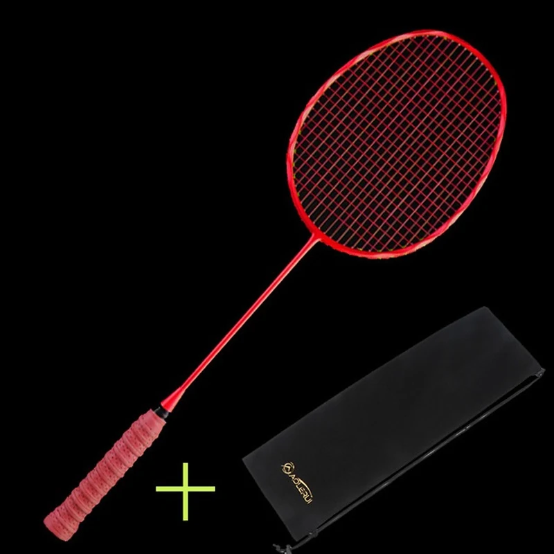 1pcsUltralightBadmintonRacketCarbonBadmintonRacquetCarbonFiber