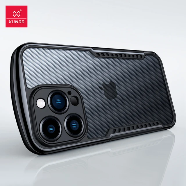 Funda para iPhone 13 Pro Max, para iPhone 12 Pro Max carcasa a prueba de golpes Xundd Airbag, con ventilación de disipación de calor, carcasa trasera para iPhone 12 13 Pro Max 1