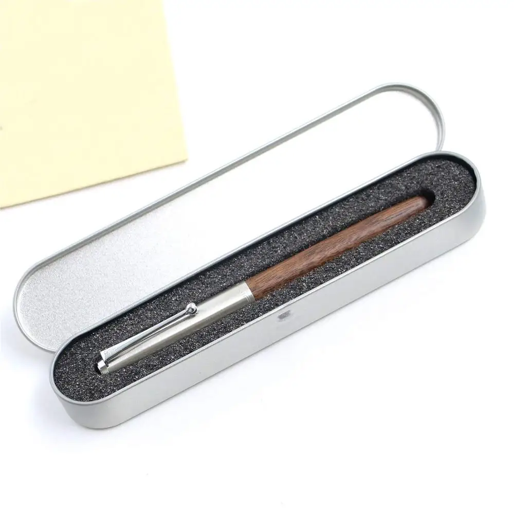 Высокое качество Jinhao 51A винтажная деревянная авторучка 0 5 мм 38 Тонкий перо