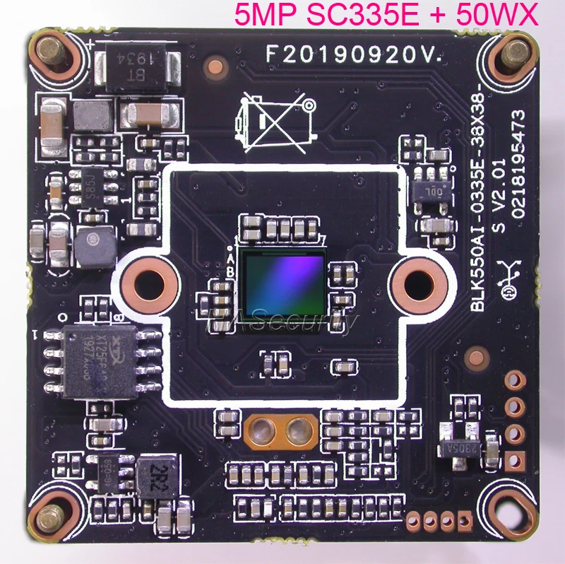 H.265 5MP/4MP 1/2. " SmartSens SC335E CMOS сенсор+ 50WX(XM550/IPC550) CCTV IP камера Модуль платы блока программного управления(дополнительные части