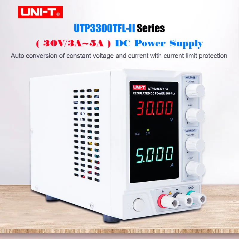 

DC Power Supply UTP3313TFL-II/3315TFL-II 30V3A 30V5A single-channel linear DC stabilized power supply volt current dual display
