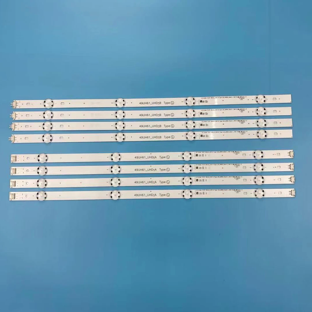 Fita de Luz Led para Retroiluminação Lâmpadas para lg Innotek 155y 49 Polegadas b 49lh5700 49uh603v