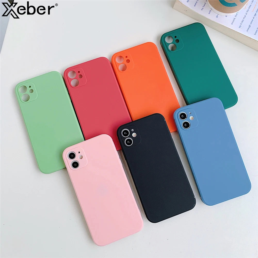 Шикарный квадратный ударопрочный чехол для телефона iPhone 11 Pro MAX X XR XS Max 7 8 Plus SE 2020