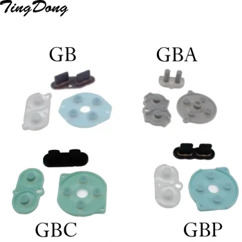 

10sets For GB GBP GBA SP Conductive Rubber Silicone Pads Buttons For Game Boy Color GBC Console