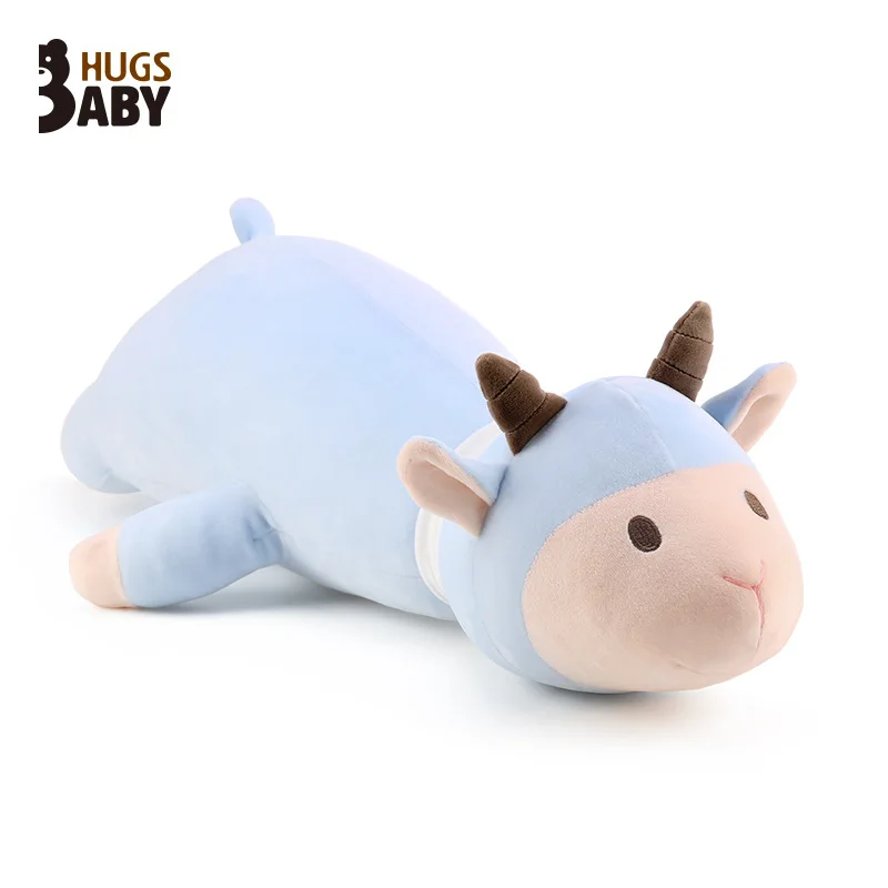 

Genuine Hugs Baby Party Sheep Pillow Strip Creative Pillow Cartoon Sheep Plush Doll CHILDREN'S DAY Children's Day Gift