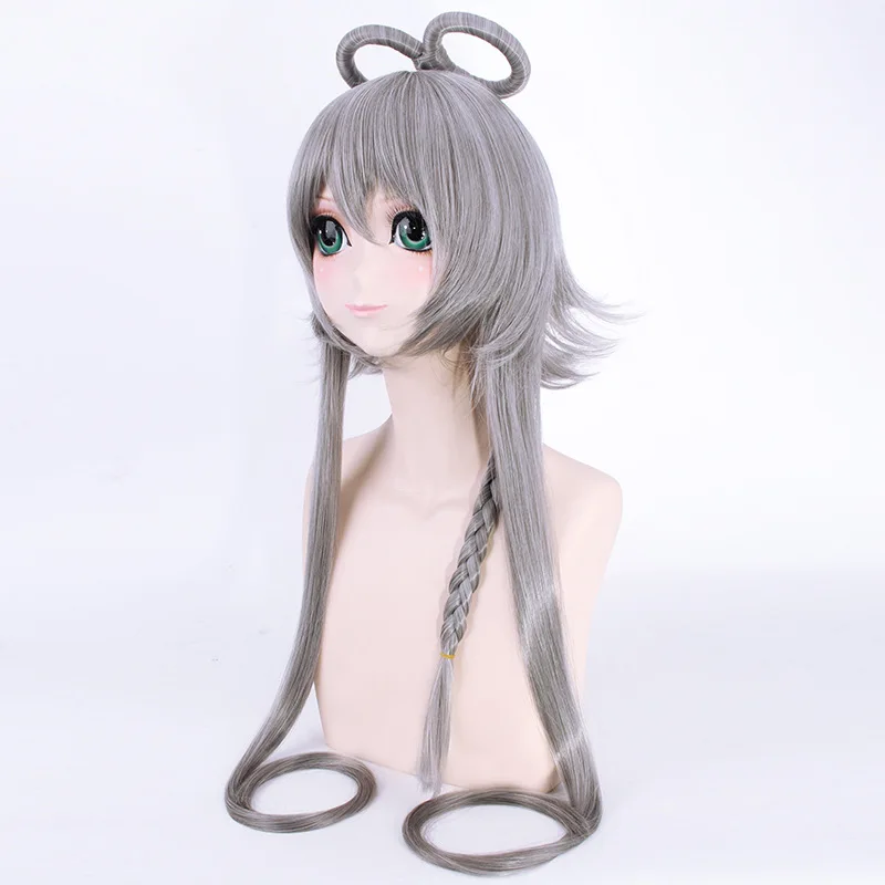 Парик для косплея VOCALOID Yayin Gongyu Luo Tianyi парики костюма длиной 100 см Хэллоуина