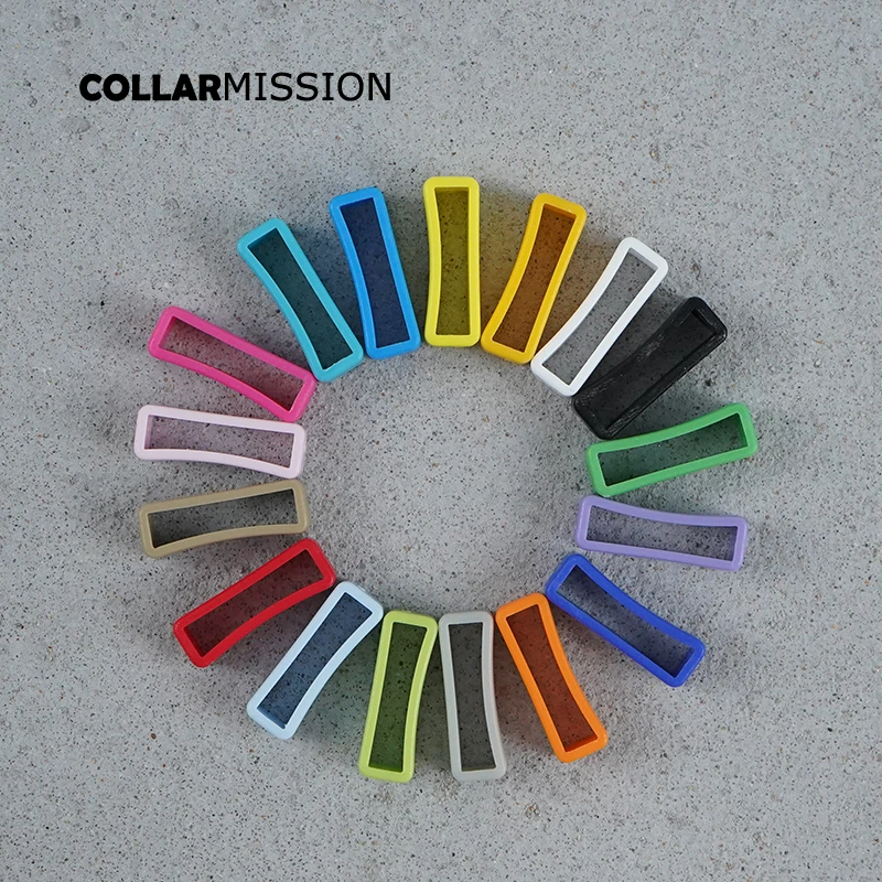 

20mm 100psc/lot high quality colorful plastic buckle holder can be adjusted for dog collar dog leash accessories 17 kinds