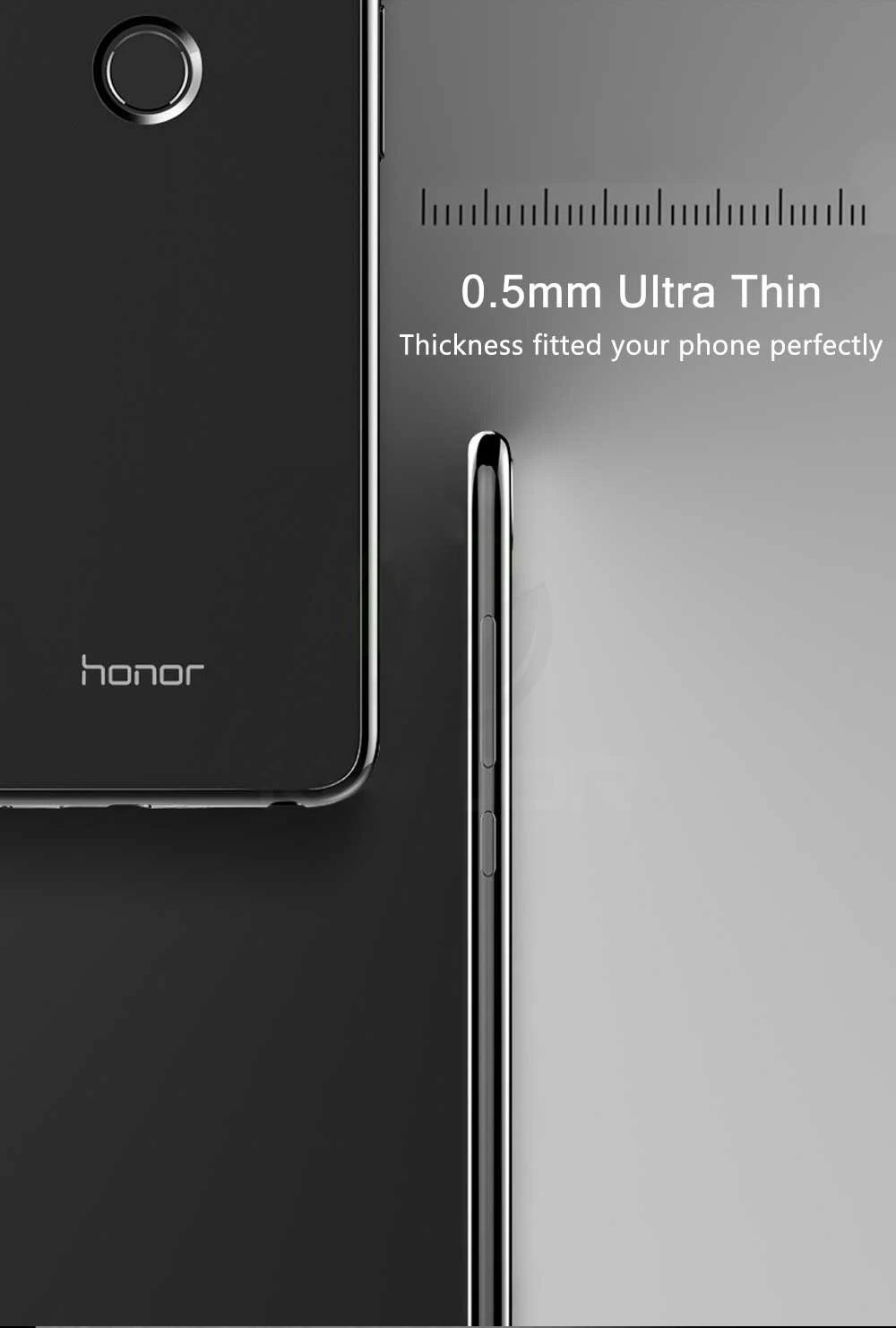 Чехол для huawei Honor 9 Lite, мягкий чехол из ТПУ и силикона, Роскошный прозрачный чехол для Honor 9 Lite