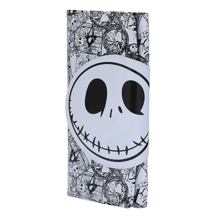 IVYYE Jack, Рождественская мода, аниме, ПУ, Длинный кошелек, мягкая сумка для денег, на молнии, для монет, сумочка, повседневные кошельки, для карт, унисекс, Новинка - Цвет: see chart