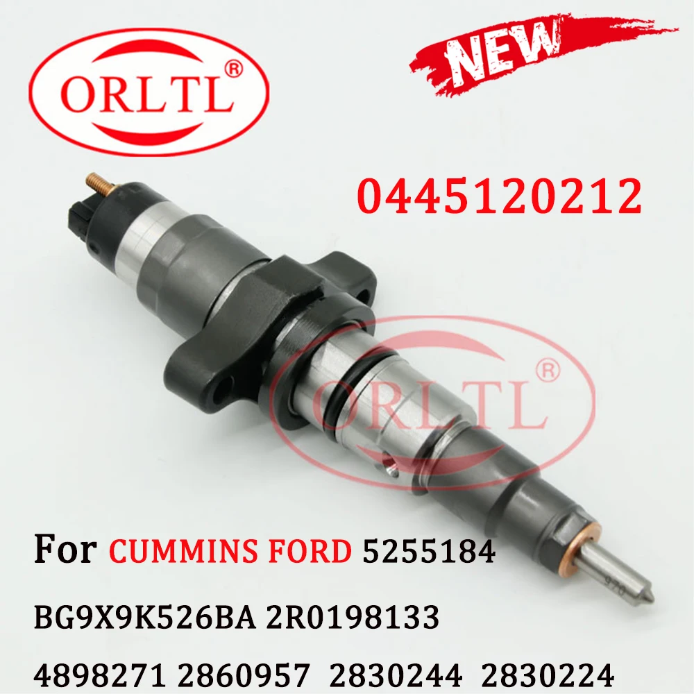ORLTL 0445120212 Общая сборка сборки инжекторной форсунки 0 445 120 212 0445 для FORD BG9X9K526BA |