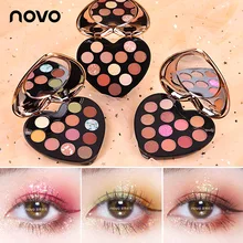 

Heart Shimmer Eyeshadow Palette Shiny Eyeshadows Pallet Glitter Matte Bronzer Female Cosmetics Bright Cute Eye Make Up Pigment