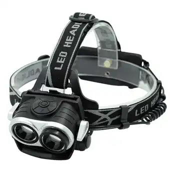 

Telescopic 1600 Lumens Frontal LED Headlight Portable Rechargeable 3 Modes Forehead Headlamp Super Bright T6 Running Torch Lamp