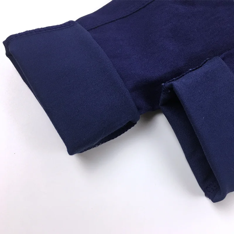 navy blue Высококачественные весенние узкие брюки для маленьких девочек-подростков; Узкие детские леггинсы ярких цветов; штаны для девочек; детские брюки - Цвет: navy blue