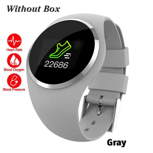 gray Bluetooth леди Смарт часы модные женские монитор сердечного ритма фитнес-трекер Smartwatch Приложение Поддержка для Android IOS pk Q8 Q9 - Цвет: gray