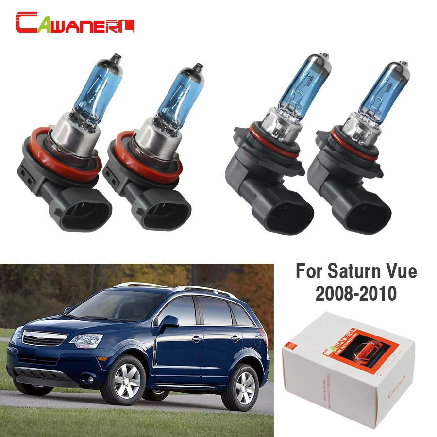 Cawanerl для Saturn Vue 4 дверный 2008 2009 2010 9005 H11 100 Вт автомобильный светильник галогенные