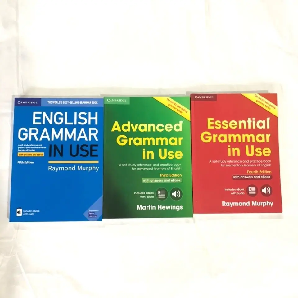 3 Livros Cambridge Essential Advanced English Grammar in Use Coleção Livros