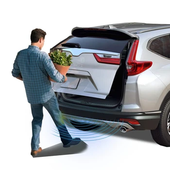 

Podofo Hands-free trunk access. Foot-Activated Trunk Releasing Add-on for PKE. Automatic Hands-free Trunk Release Opener Sensor