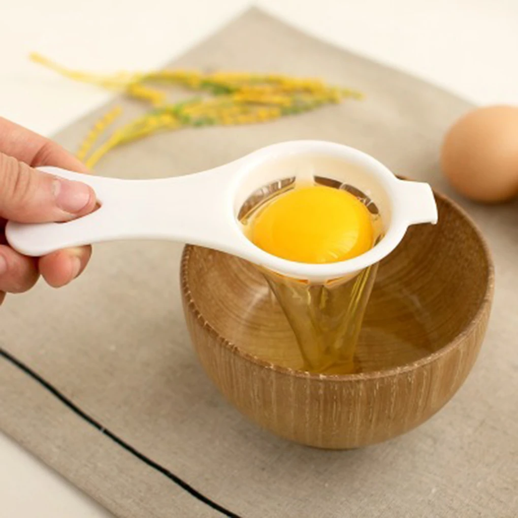 Egg Yolk Blanc Séparateur Outil Tamis Gâteau Pâtisserie Cuisson Cuisine Plastique Gadget