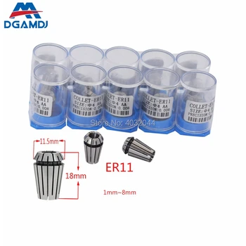 

High-precision AA Engraving machine elastic chuck ER8 ER11 ER16 ER20 ER25 ER32 ER40 precision 0.008mm