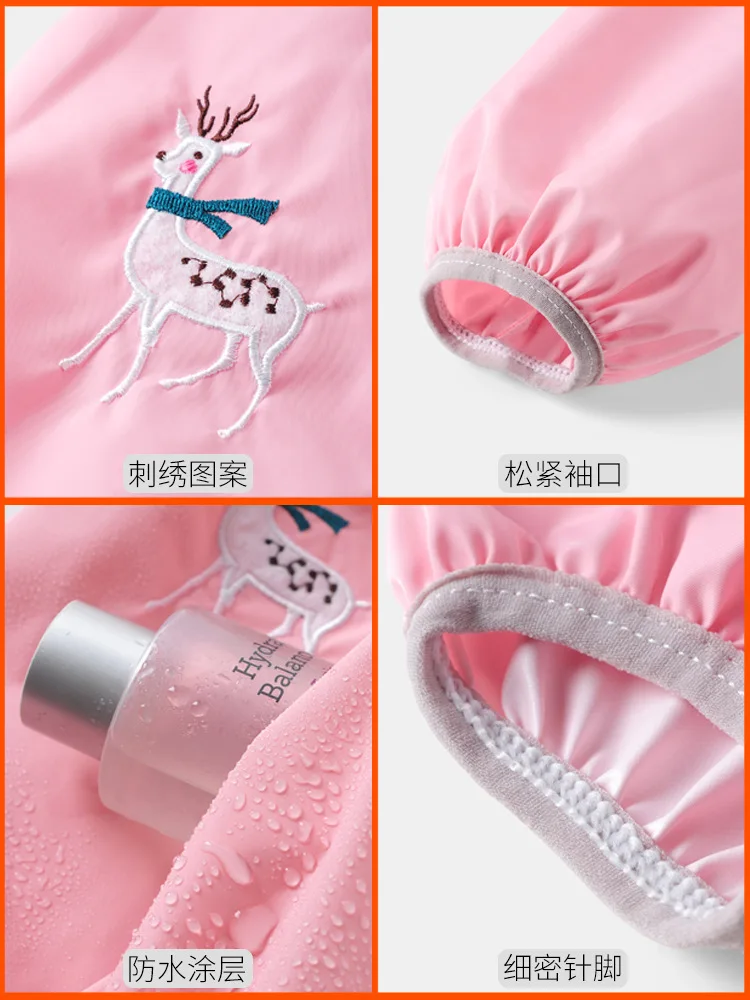 Waterproof Cuff Women's Oversleeve Office Hand Sleeve Autumn And Winter Sleeve Cap Kitchen Antifouling Cartoon Men's Cute Sleeve