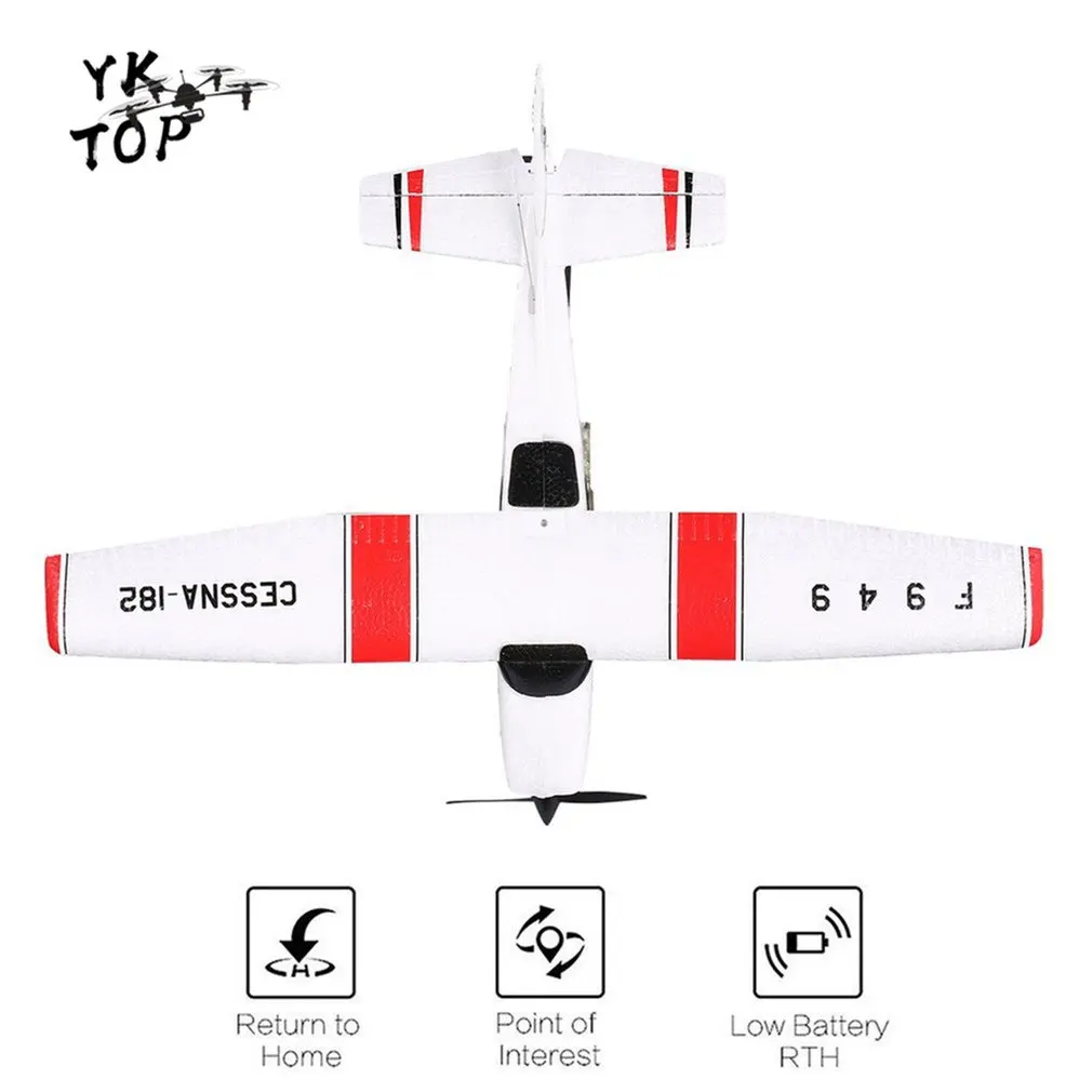 Новые оригинальные Wltoys F949 2,4G 3CH Радио RC самолет фиксированное крыло RTF самолет пульт дистанционного управления Самолет расстояние 200 м летающий детские игрушки подарок
