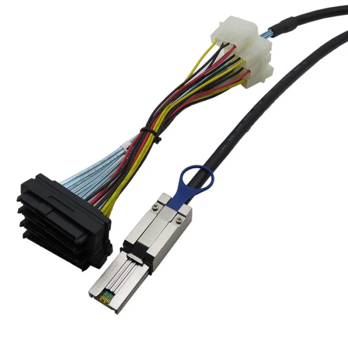 Сервер передачи данных линии MINI SAS 26P к minisas 29P SFF-8482 питания PUO88