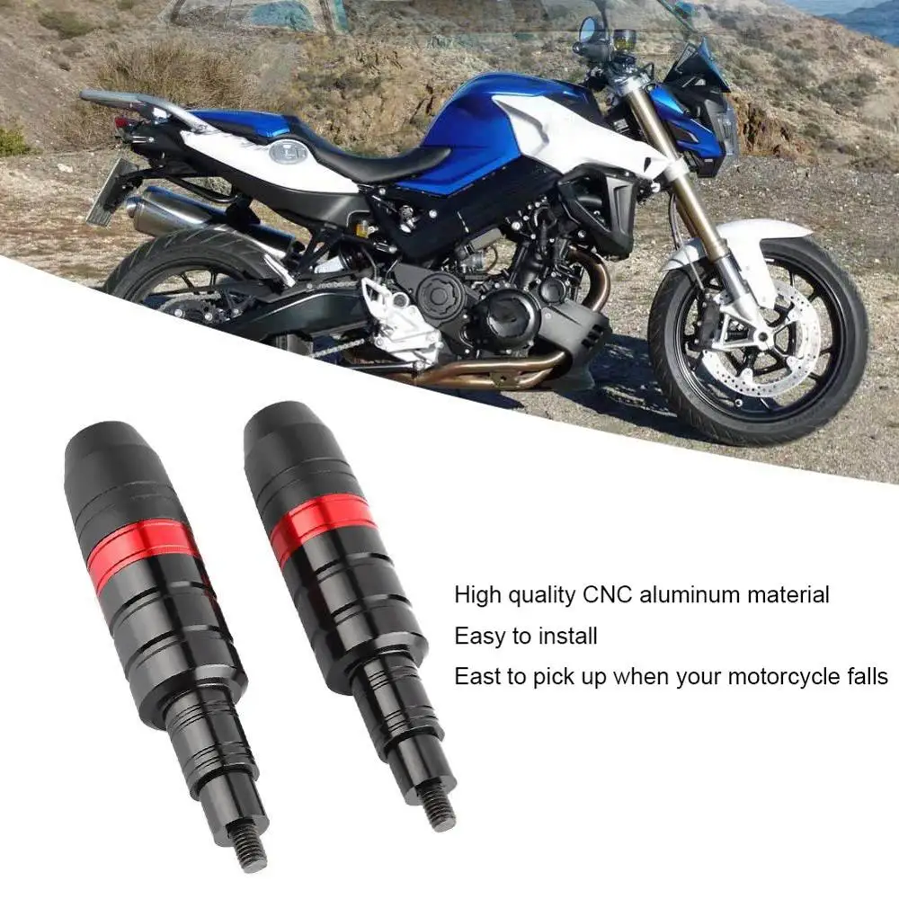 

Universal Motorcycle Crash Protective Rod Anti Falling Scooter 8mm Motorbike Engine Shatter Anti-drop Stick Bar CNC Aluminum