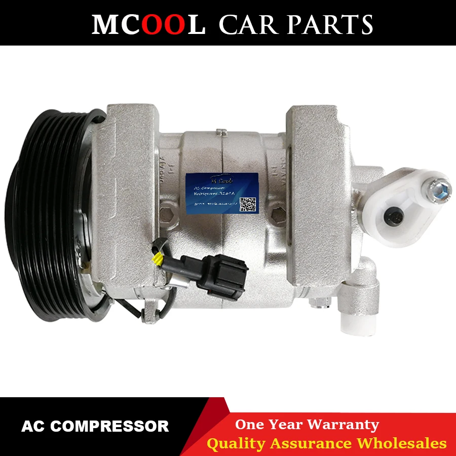 For DKS17D Auto AC Air Compressor Nissan Navara Pathfinder 2.5 nissan qashqai ac compressor 26004X01B 926004X30A 926009X500