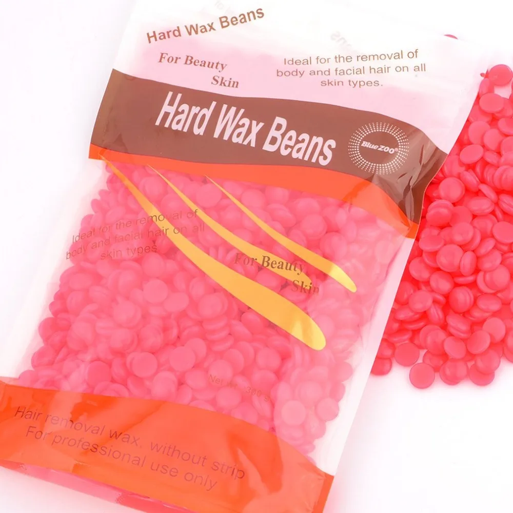 Безбумажный воск для удаления волос, твердый воск, Bean Wax, обработка воска, зерно 100 г/1000 г, упаковка, посылка, твердый воск для бобов