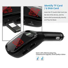 G11S большой экран цифровой дисплей плеер Автомобильный Mp3 плеер Mp3 fm-передатчик автомобильное зарядное устройство автомобильный беспроводной Mp3