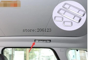 

Chrome Reading Light Cover Trim For Land Rover Range Rover Evoque 2011 2012 2013 2014 2015 Car Accessories